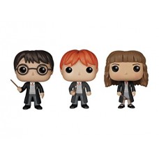 FUNKO Kit Trio Action Figure Miniatura Personagens de Harry Potter